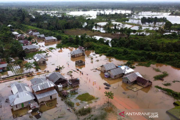 Banjir dua desa di Konawe