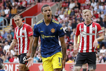 Liga Inggris : Greenwood buyarkan kemenangan Southampton