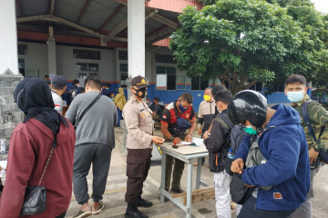 Tim gabungan perketat pengawasan penumpang di Pelabuhan Tanjungkalian