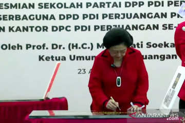 Megawati tegaskan kantor partai tidak boleh jadi milik pribadi