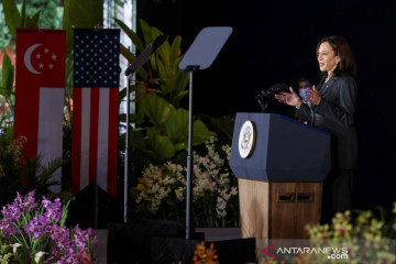 Wakil Presiden AS Kamala Harris kunjungi Singapura