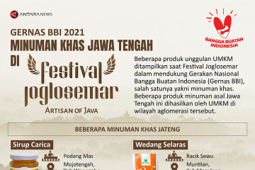 Minuman khas Jawa Tengah di Festival Joglosemar