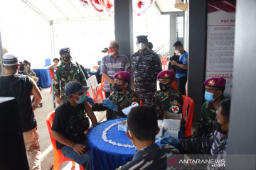 TNI AL sasar masyarakat perbatasan Malaysia untuk divaksin COVID-19