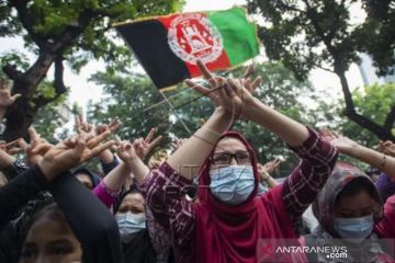 Unjuk Rasa Pencari Suaka Afghanistan