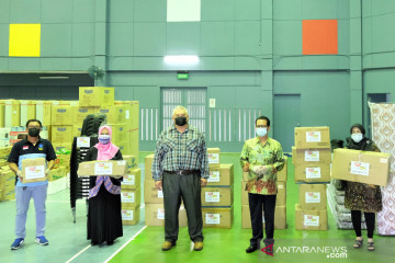 Bantu Brunei hadapi COVID, Komunitas Indonesia salurkan donasi