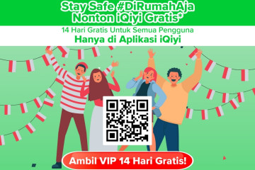 iQiyi bagi-bagi voucher VIP gratis selama 14 hari