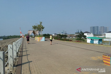Pantai Maju jadi daya tarik wisata olahraga warga Jakarta
