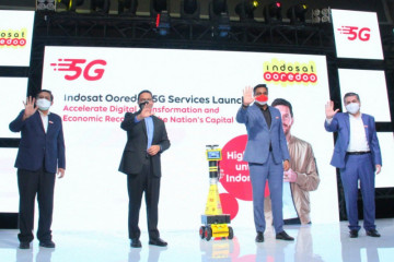 Indosat Ooredoo luncurkan jaringan 5G di Jakarta