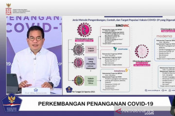 Satgas: Praktik "mixing" vaksin sebagai booster tenaga kesehatan