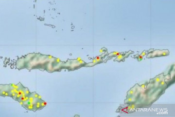 BMKG: Tujuh titik panas muncul di wilayah NTT