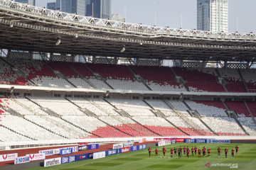 Latihan Bali United jelang laga pembuka Liga 1 Indonesia