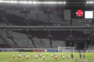Latihan Persik Kediri jelang laga pembuka Liga 1 Indonesia