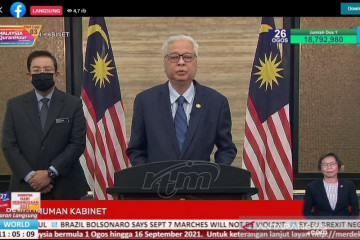 Ismail Sabri umumkan susunan kabinet