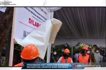 Satgas lakukan penguasaan aset BLBI di Karawaci senilai Rp1,33 triliun