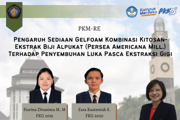 Mahasiswa UB buat gelfoam penghilang luka pascacabut gigi