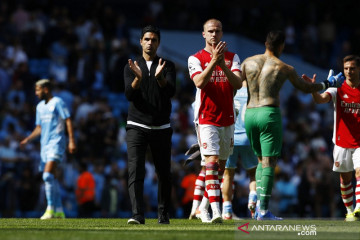 Arteta berterima kasih kepada suporter selepas Arsenal kalah telak