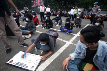 Polisi berikan penyuluhan di sekolah cegah tawuran antarpelajar