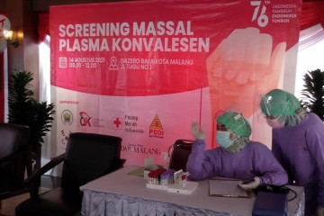 Berburu plasma konvalesen, PMI gelar screening massal