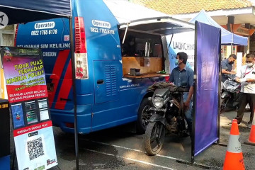 Kini Cirebon bisa perpanjang SIM lewat drive thru