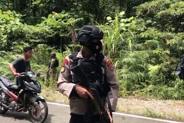 Kontak senjata di Yahukimo, empat anggota Satgas Nemangkawi terluka