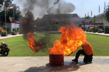 BPBD Pekalongan latih masyarakat hadapi kebakaran