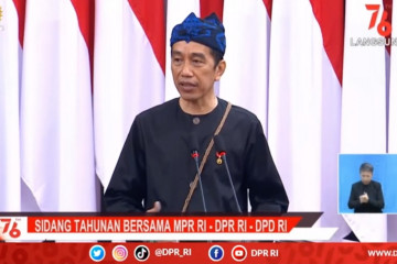 Presiden Jokowi sebut pandemi ajarkan penguatan kelembagaan nasional