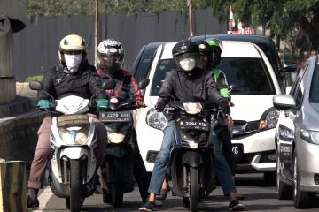 Sepeda motor kini bebas melenggang di kawasan Ibukota