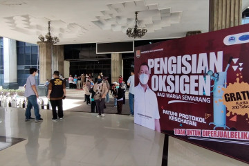 Pemkot Semarang gandeng Walubi buka layanan isi ulang oksigen gratis