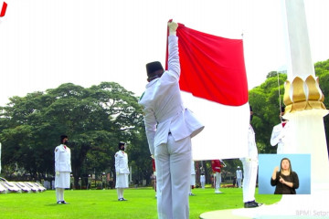 Menengok khidmatnya upacara Kemerdekaan ke-76 RI di Istana