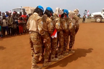 FET TNI gelar rangkaian HUT ke-76 RI di Kongo