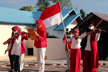 Perayaan proklamasi di Banda Aceh dan Poso