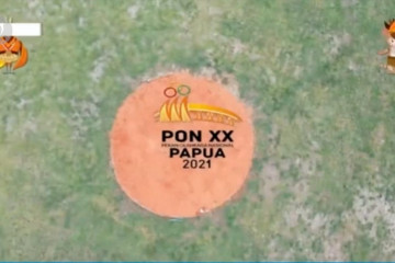 Kesiapan arena PON XX Papua di Kabupaten Mimika Capai 90%