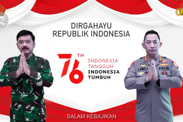 Makna HUT RI di mata Panglima TNI dan Kapolri