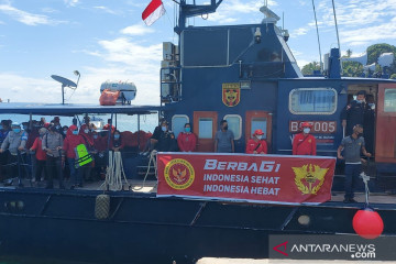 BIN vaksinasi warga pulau di Batam yang berbatasan dengan Singapura