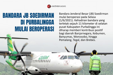 Bandara JB Soedirman di Purbalingga mulai beroperasi