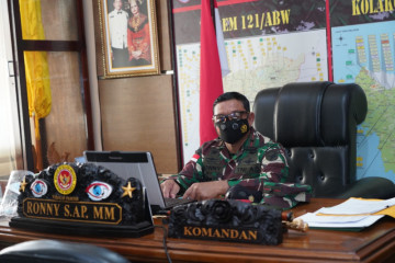 Komandan Korem 121/ABW sampaikan duka cita gugurnya prajurit di Papua