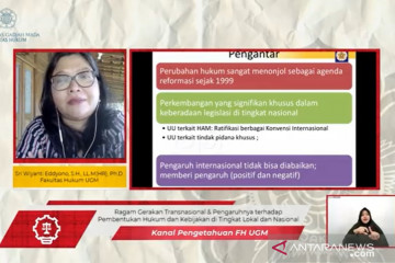 Akademisi: Perubahan hukum tidak terlepas dari pengaruh internasional