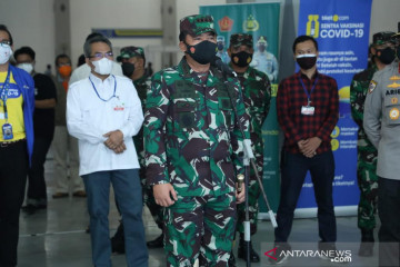 Panglima TNI kembali tinjau langsung vaksinasi di Bantul