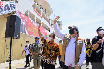 Airlangga : Vaksinasi dan Isoter Terapung di Jayapura untuk dukung PON