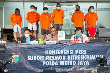 Polda Metro bongkar sindikat penipuan yang catut nama Baim Wong