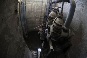 Air tercemar limbah alkohol