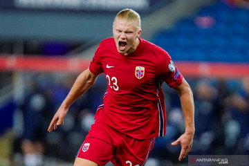 Erling Haaland merasa masih kurang banyak mencetak gol