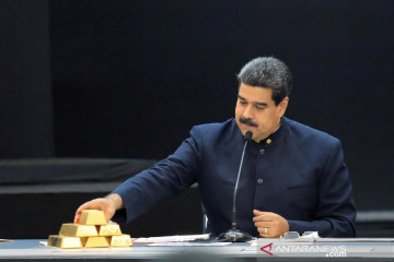 Cadangan emas bank sentral Venezuela jatuh saat Maduro cari uang tunai