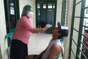 Skuat PSMS lakukan swab antigen jelang tour Pekanbaru