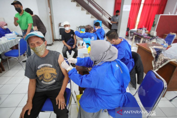 Cakupan vaksinasi COVID-19 di Kota Bandung sudah 70 persen lebih