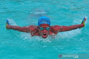 West Java athlete secures first swimming gold in Papua Peparnas