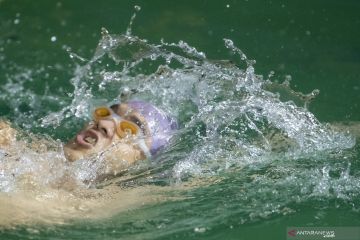 Latihan Atlet Renang Sumatera Selatan