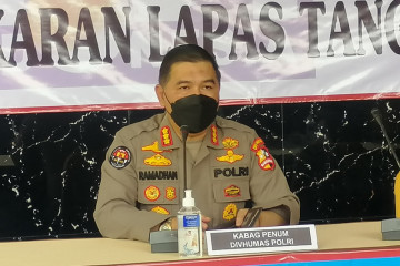 Polri periksa 14 orang saksi dalam kasus kebakaran Lapas Tangerang