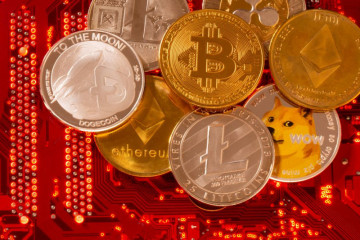 Saham terkait kripto jatuh di Hong Kong, Bitcoin stabil