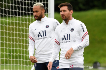 PSG siap turunkan Messi dan Neymar lawan Brugge di Liga Champions